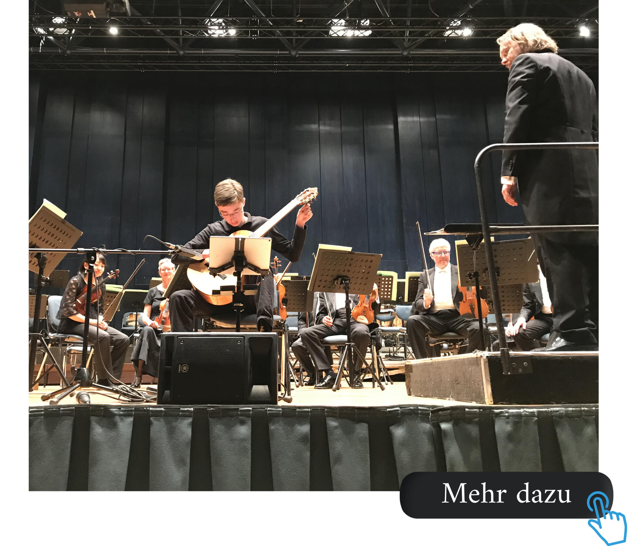 Heßling spielt mit dem Sinfonieorchester